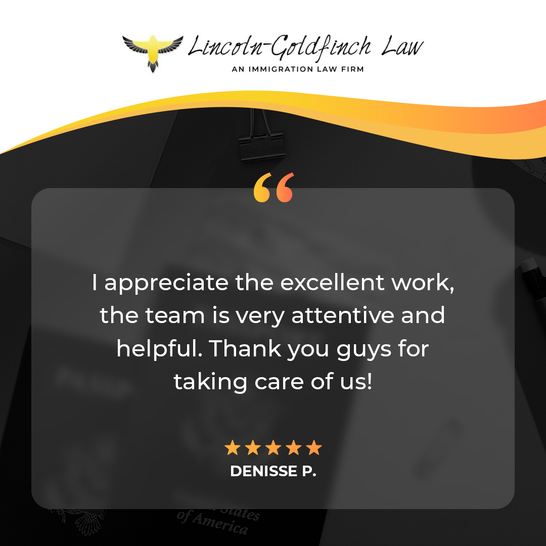 Lincoln-Goldfinch Law - Testimonio De Cliente De Denisse P.