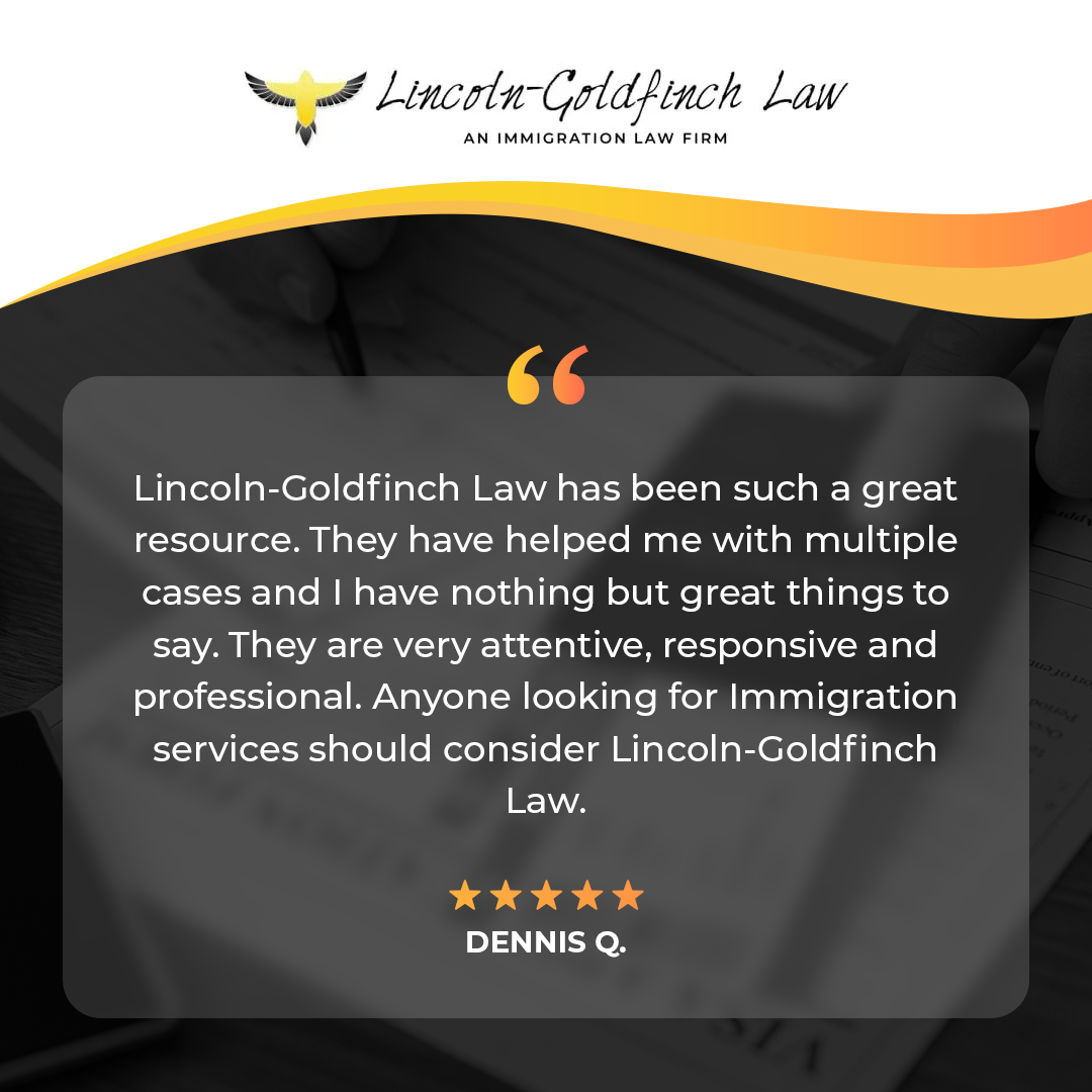 Lincoln-Goldfinch Law - Testimonio De Cliente De Dennis Q.