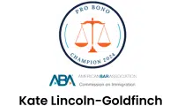 Kate Lincoln-Goldfinch ABA Pro Bono 2024 Campeona